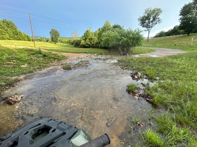 view of road