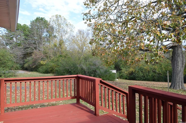 106 W Clinton, Heber Springs, AR 72543 - view of wooden terrace