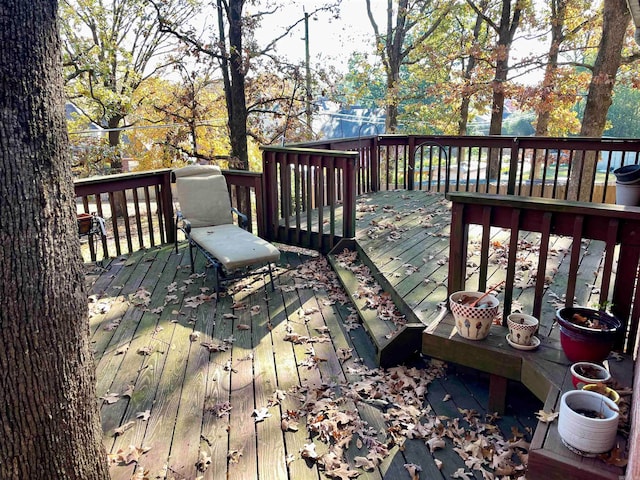 view of deck