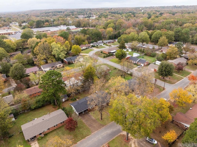 713 N Spring St, Searcy, AR 72143 - aerial view of property's location with nearby suburban area