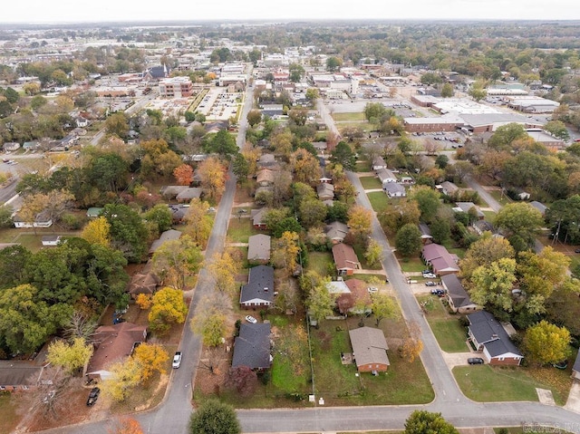 713 N Spring St, Searcy, AR 72143 - aerial view of property's location with nearby suburban area
