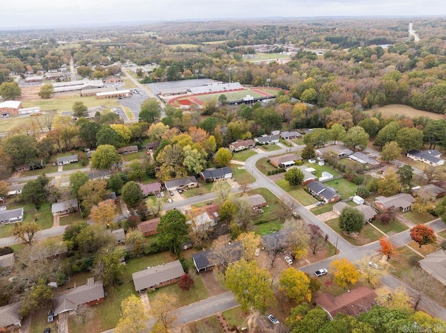 713 N Spring St, Searcy, AR 72143 - aerial view of residential area