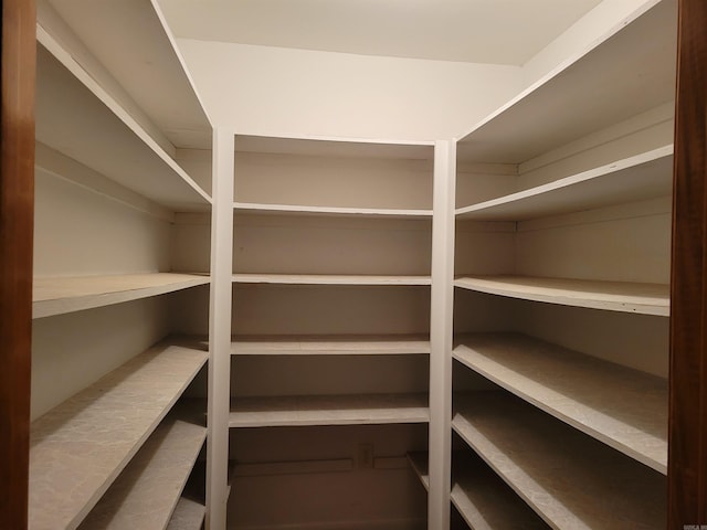 view of pantry