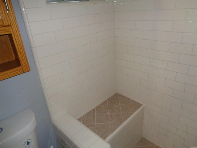 bathroom with a shower