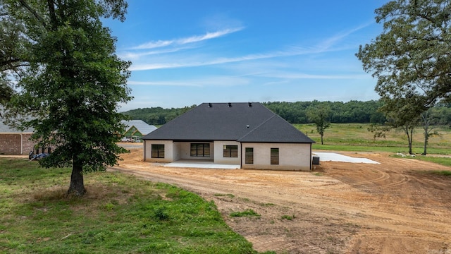 back of house featuring a patio