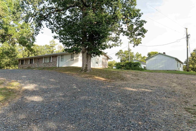 view of ranch-style house