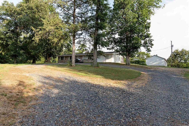 view of ranch-style home