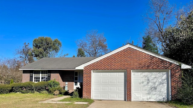 ranch-style house with a garage