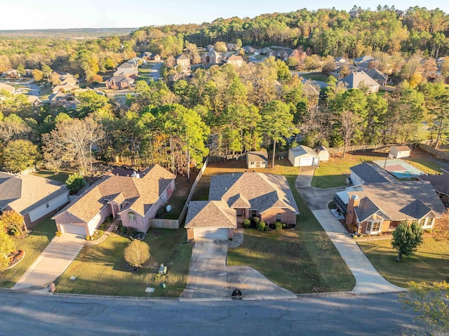 drone / aerial view