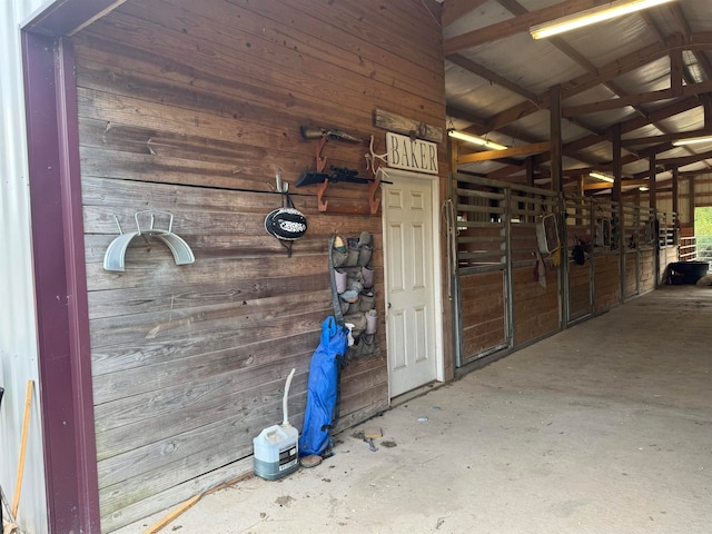 view of stable