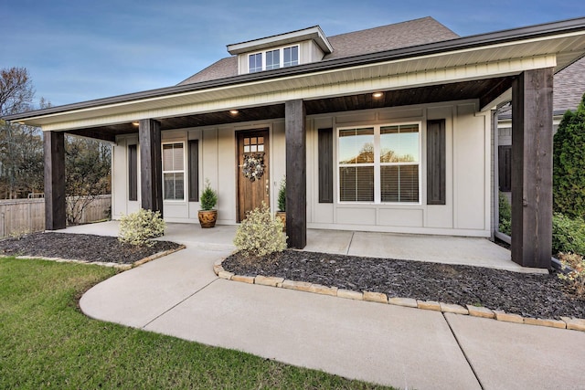 3025 Bordeaux Cv, Alexander, AR 72002 - view of front of home featuring covered porch and roof with shingles