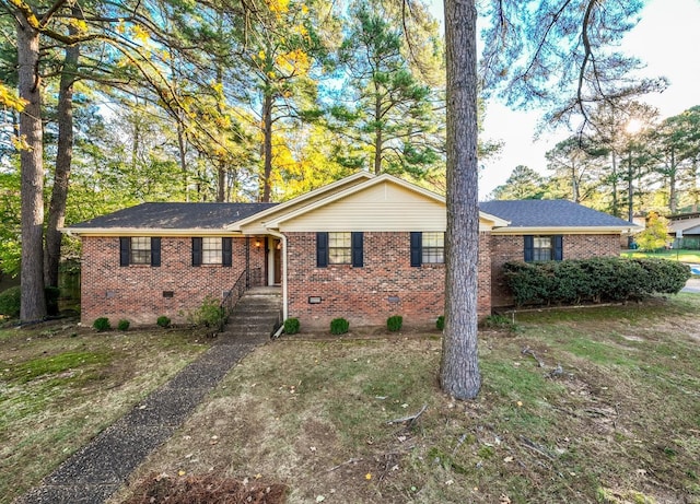 view of ranch-style home