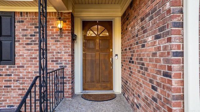 view of entrance to property