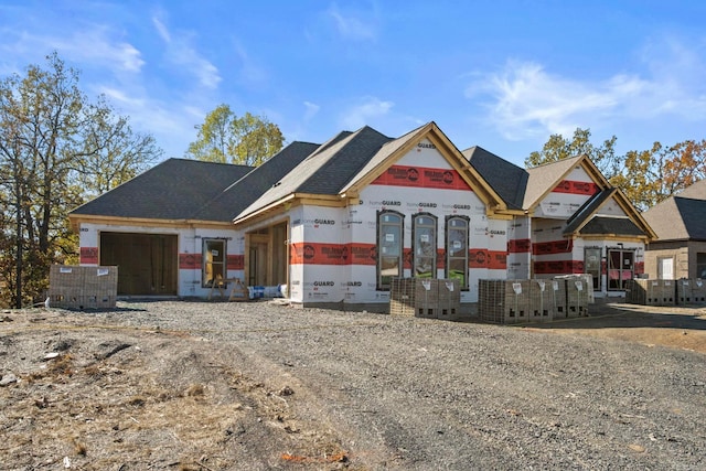 view of property under construction