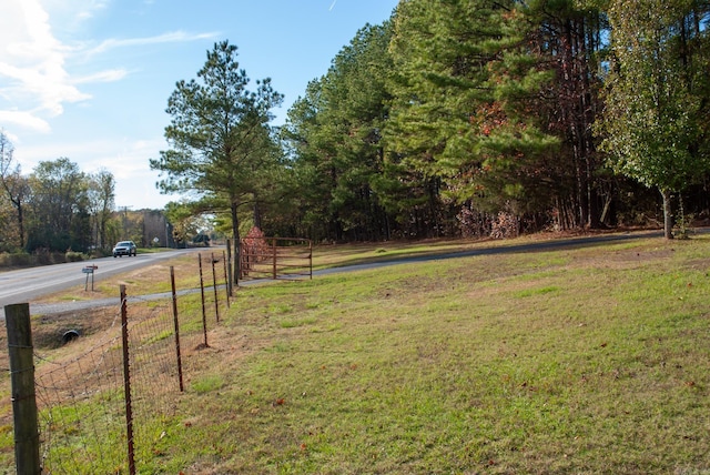 view of yard