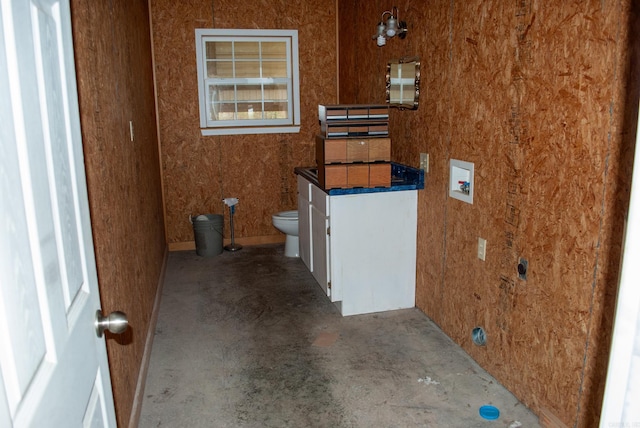 bathroom featuring toilet