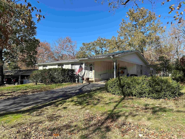 view of ranch-style house