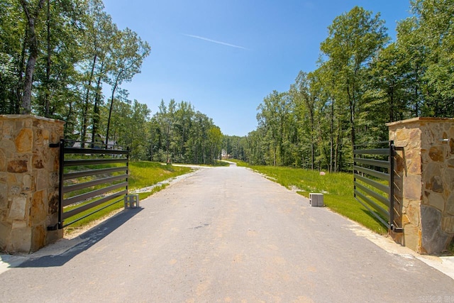 view of road