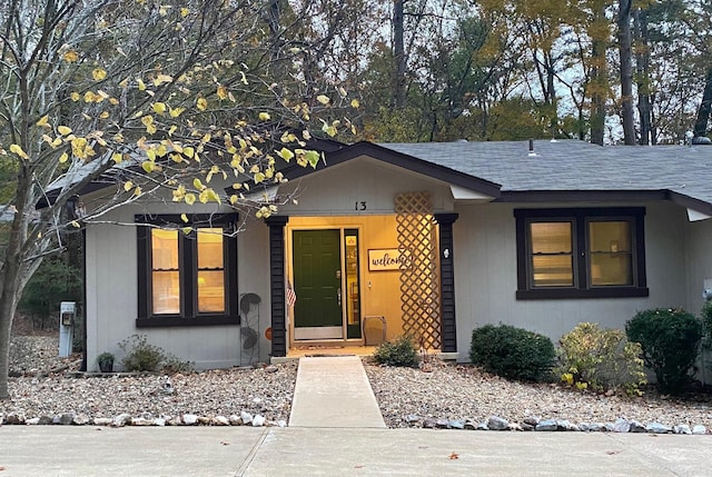 view of ranch-style house