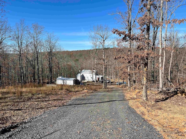 view of road