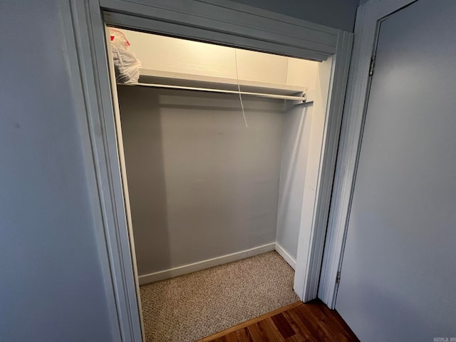 view of closet