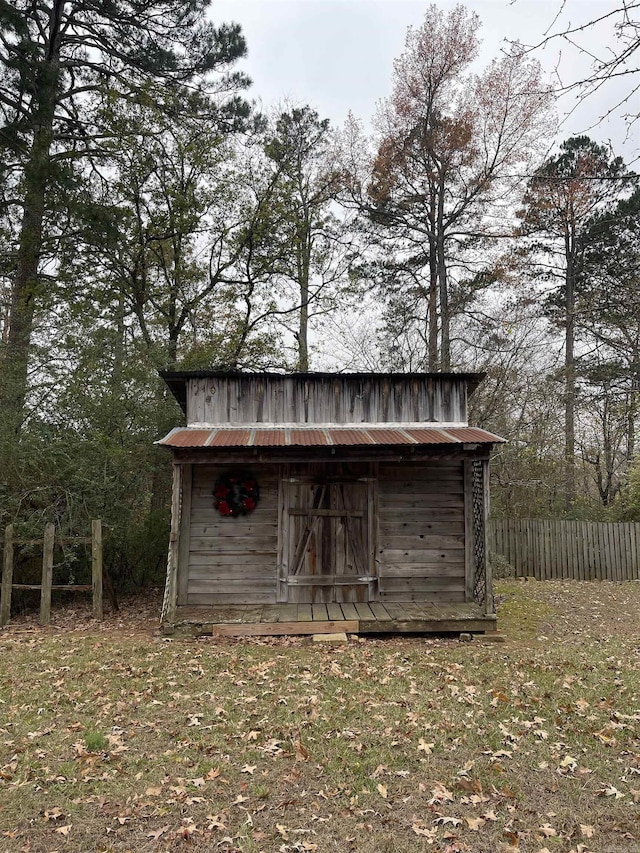 1905 Bethesda, Mena, AR 71953 - view of shed