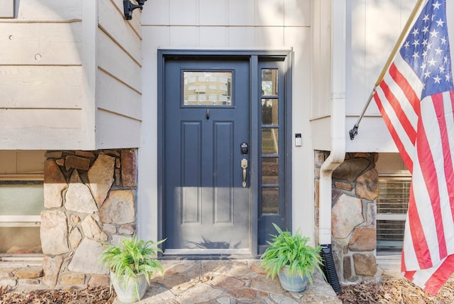 view of property entrance