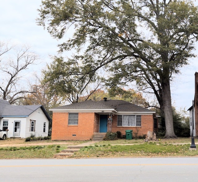 view of ranch-style home