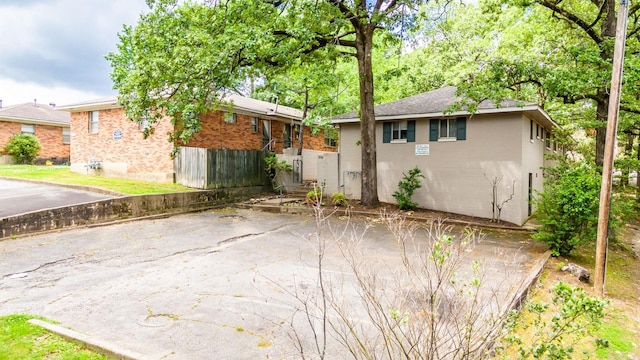 view of rear view of property