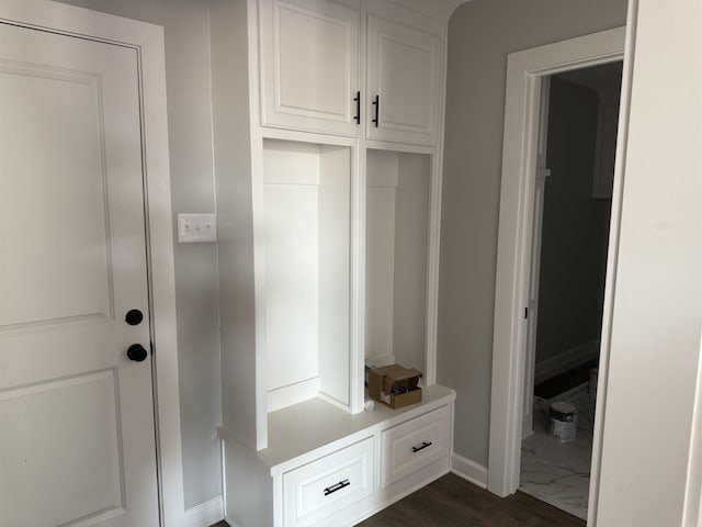 view of mudroom