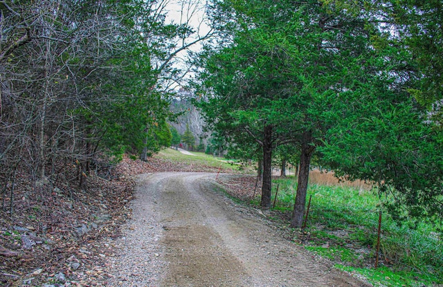 view of road