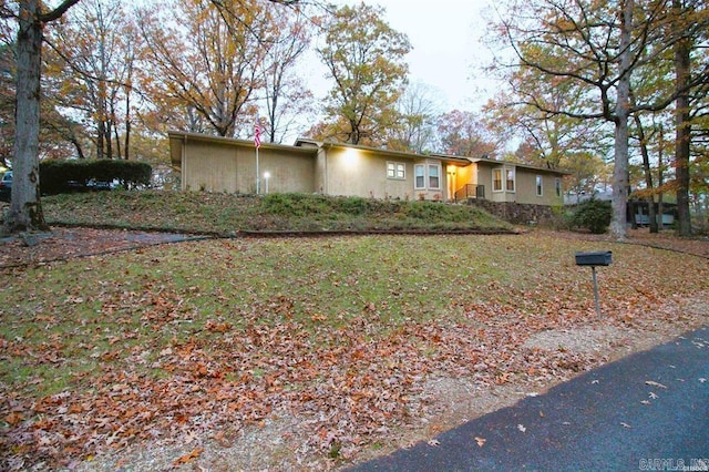 view of ranch-style home