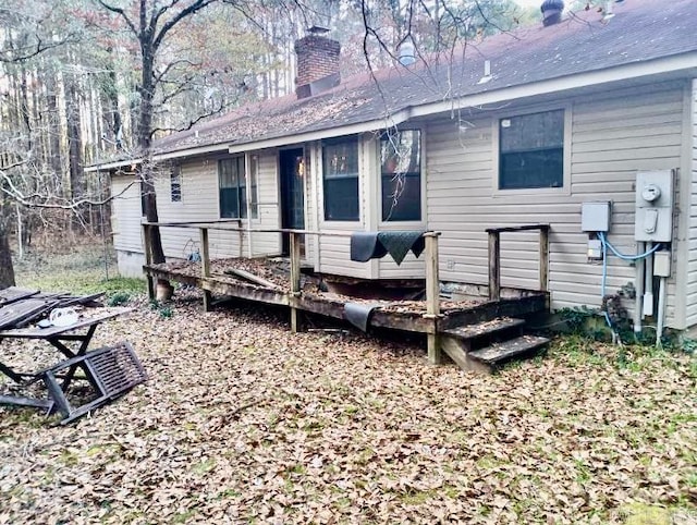 view of back of house