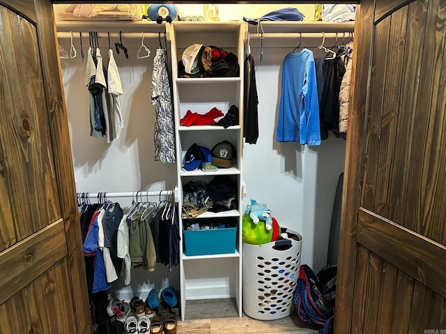 view of closet