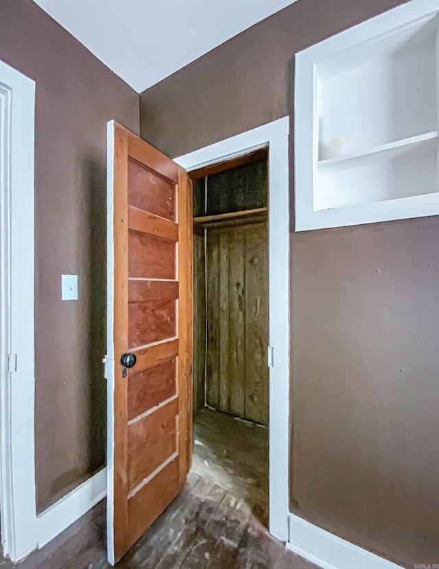 interior space featuring a closet