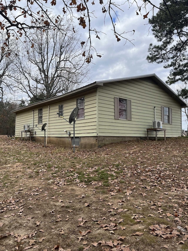 view of property exterior