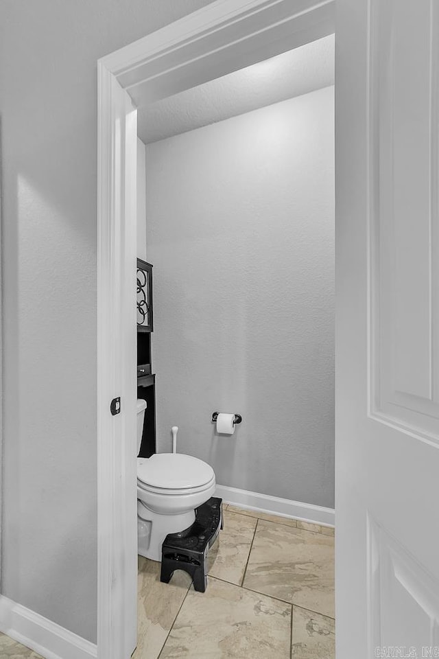 bathroom with toilet