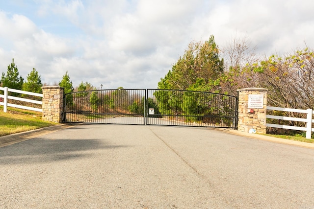 view of gate