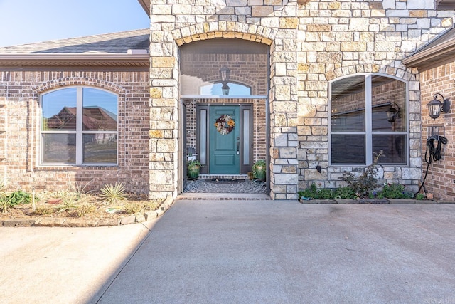 view of property entrance