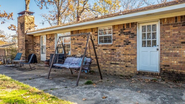 exterior space with a patio area