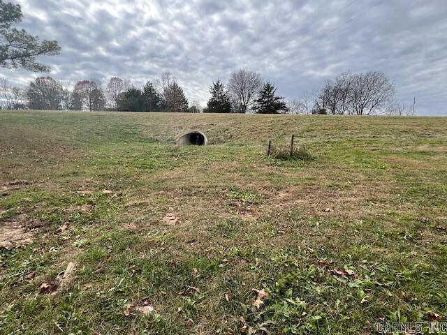 view of yard featuring a rural view