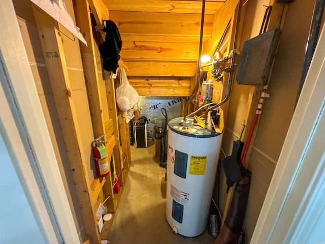 utilities with electric water heater