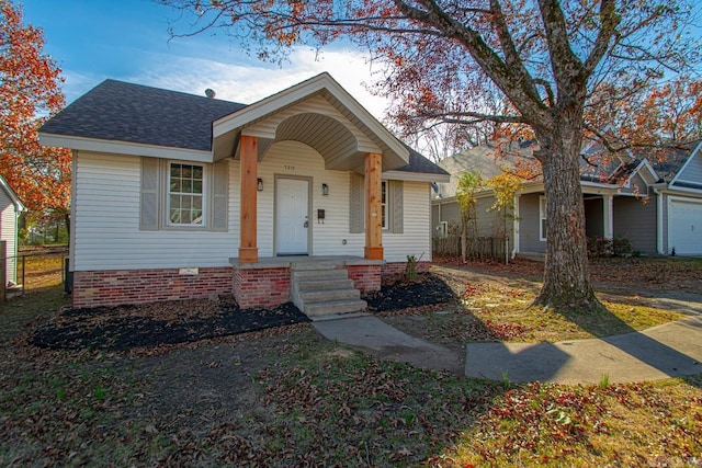 view of front of house featuring a porch