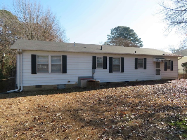 view of rear view of house