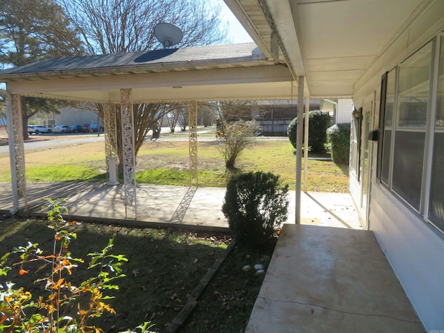 view of patio / terrace