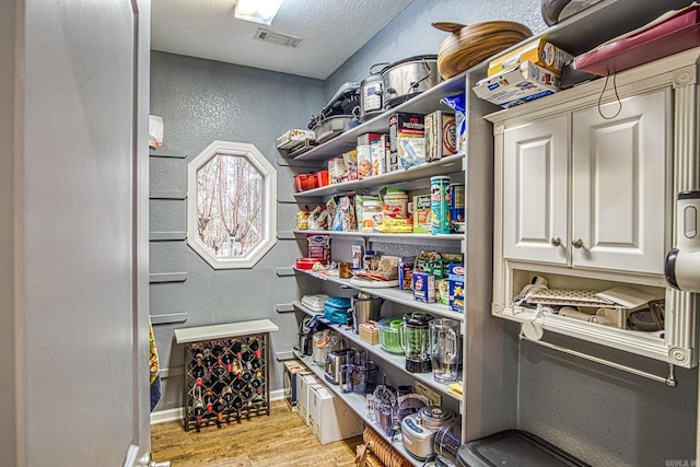 view of pantry