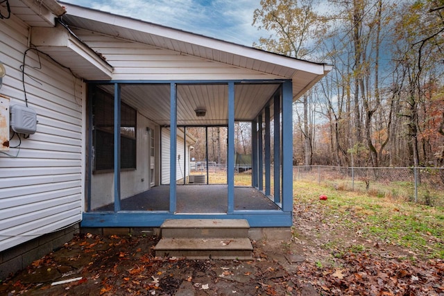 view of property entrance