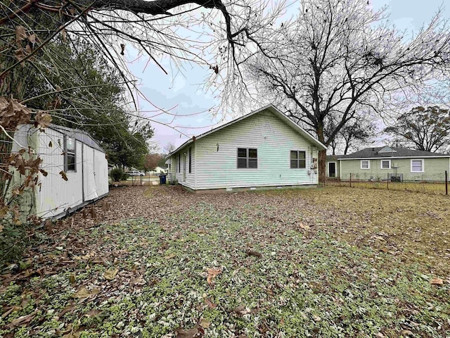 view of side of home