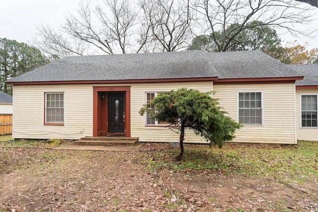 view of ranch-style house