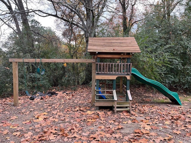307 N 4th St, Benton, AR 71015 - view of jungle gym
